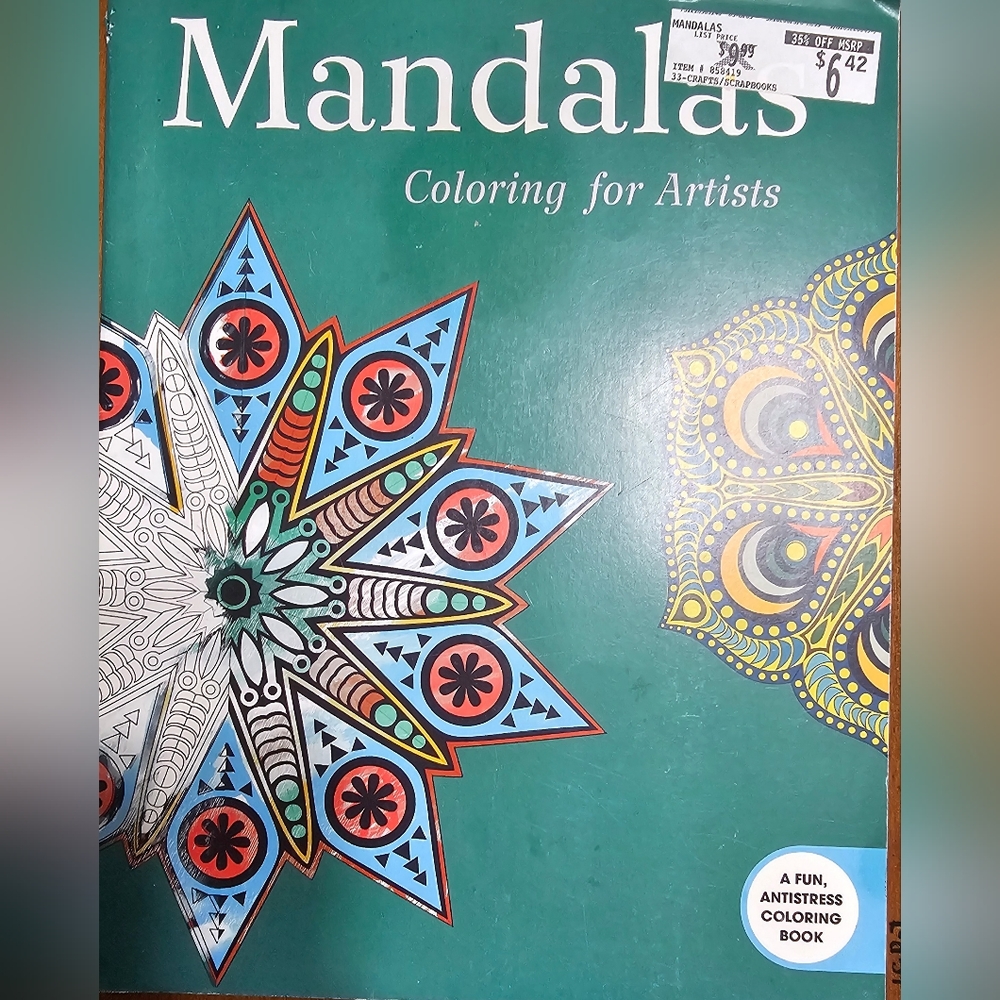 NWT "MANDALAS FOR ARTISTS"